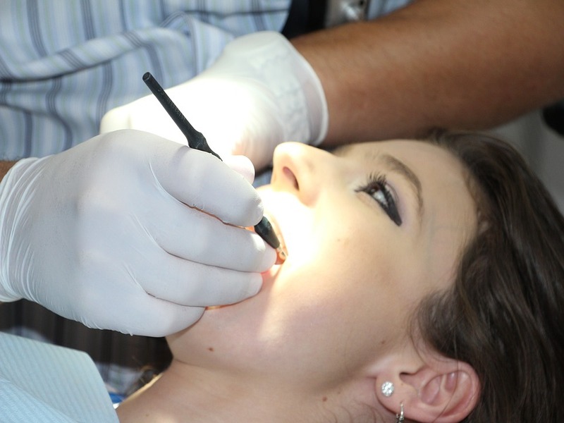 Pulizia Dei Denti in primo piano