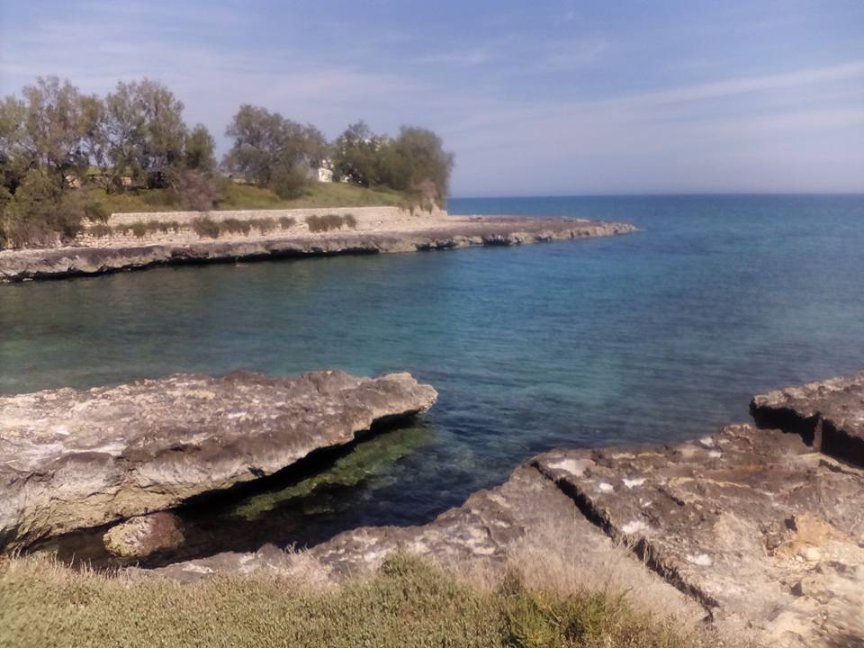 Egnazia, visuale del mare