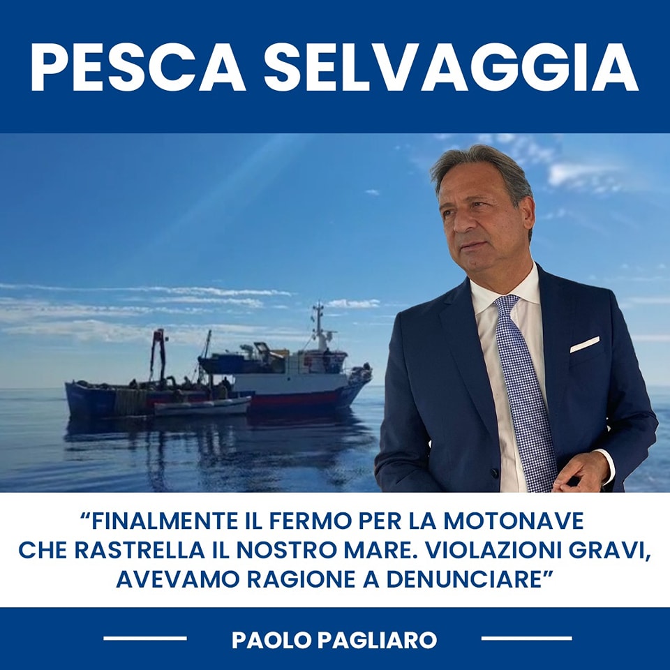 Paolo Pagliaro affianca la protesta dei pescatori salentini riguardante la pesca a cianciolo del motopeschereccio siciliano