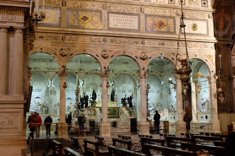 Padova Basilica Del Santo Cappella Dellarca