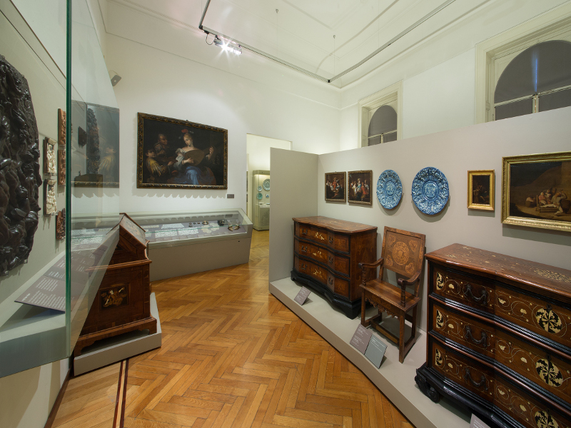 Padova Musei Civici Museo Darte Una Sala Della Sezione Arti Applicate 