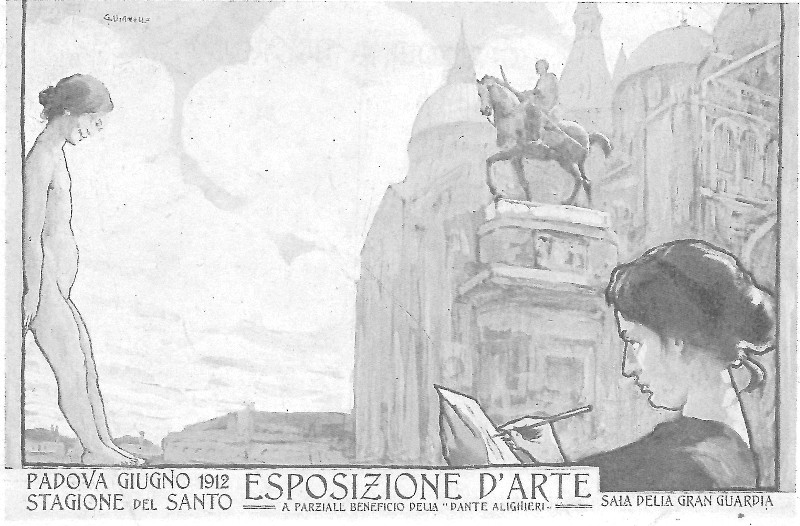 Cartoline illustrate da Vianello Esposizione Darte A Beneficio Della Societa Dante Alighieri Giugno 1912.jpg