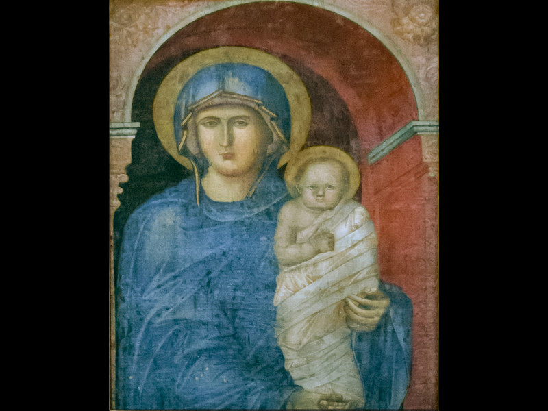 La Madonna Con Bambino Ritenuta Per Molto Tempo Di Mano Di Giotto