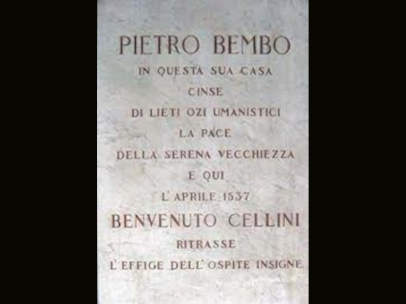 Iscrizione Sulla Facciata Di Palazzo Bembo Da Padovasorprende