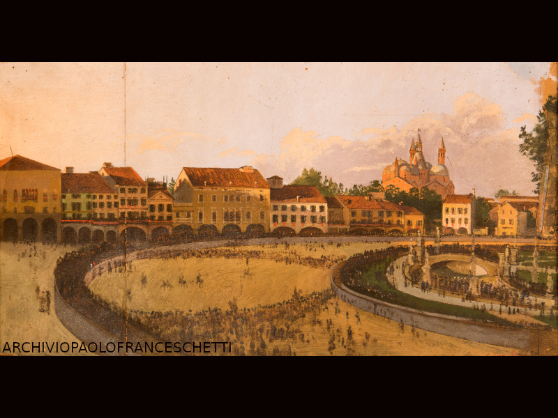 Giuseppe Canella Ricordi Delle Corse In Prato Della Valle