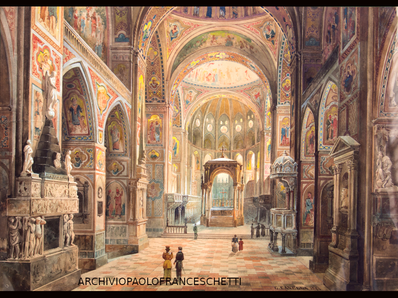Progetto Basilica Del Santo 1894