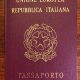 Passaporto Italiano che deve essere valido per sei mesi