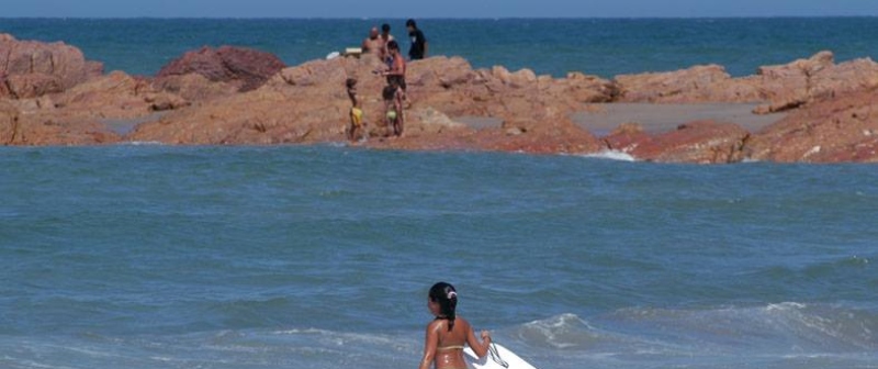 Playa coloradas - Rocas Coloradas