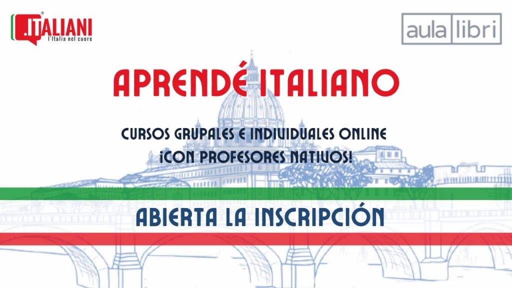 Lengua italiana - Portada cursos Aula Libri