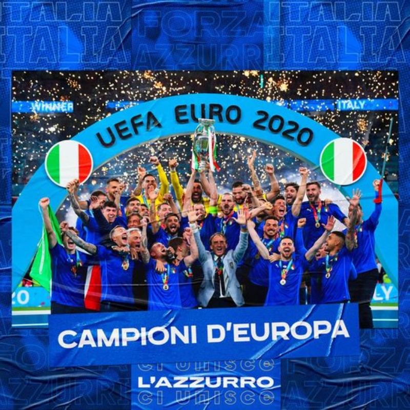 campeón - Eurocopa 2020