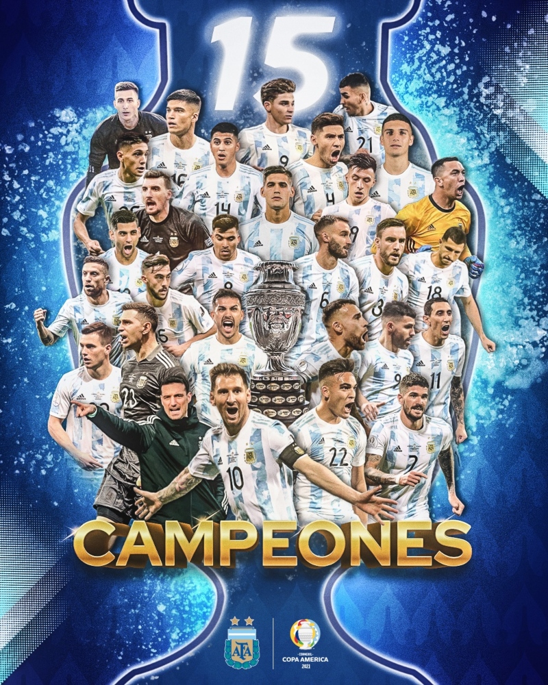 italia y argentina - Campeon Argentina