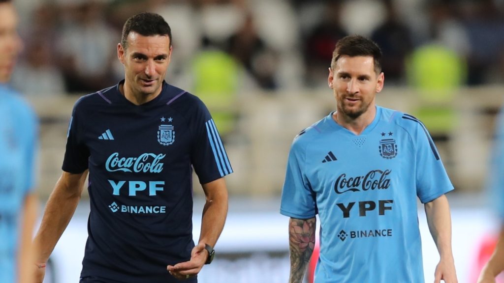 Messi Y Scaloni Portada