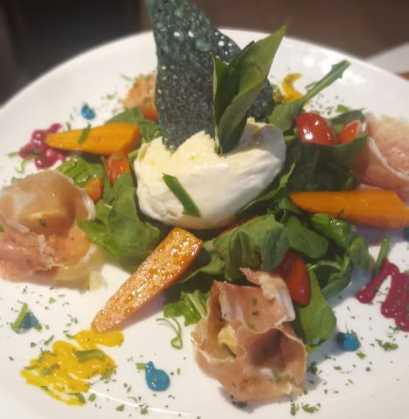 Burrata - plato uno