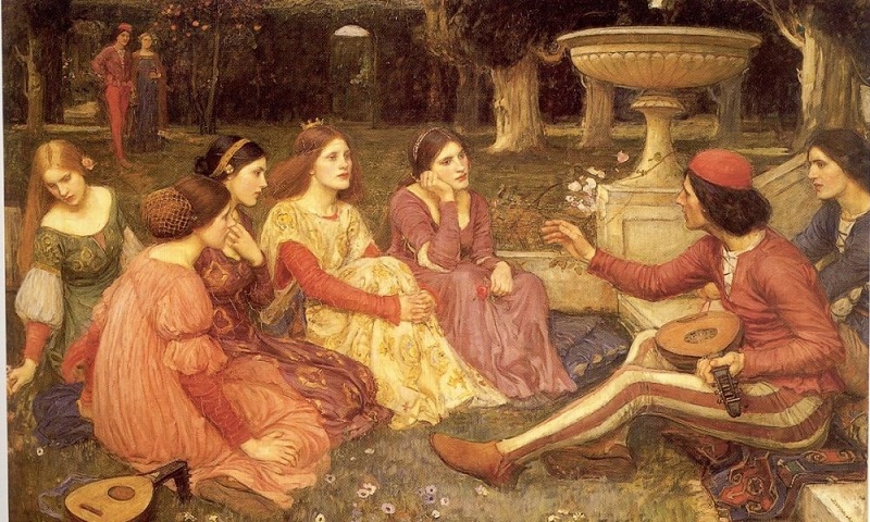 peste - Pintura Del Decameron