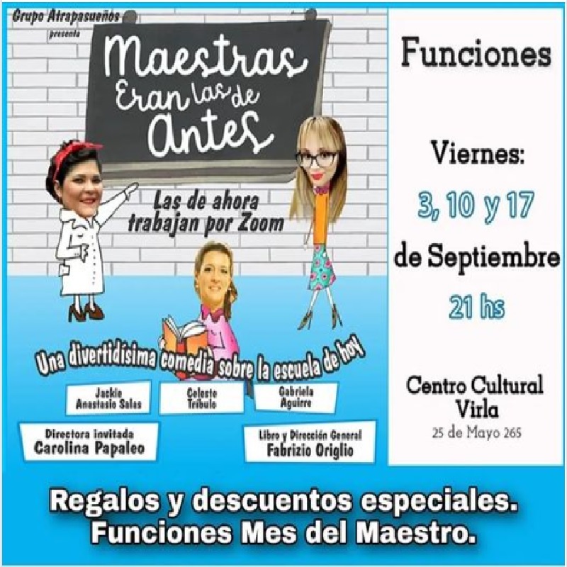 maestras - Flyer De Maestras Eran Las De Antes