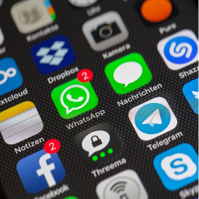 redes sociales - Aplicaciones En El Telefono