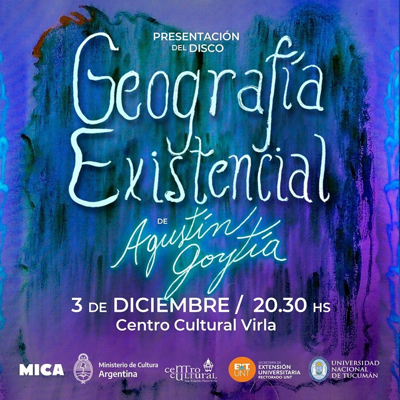 disco - Flyer Geografía Existencial