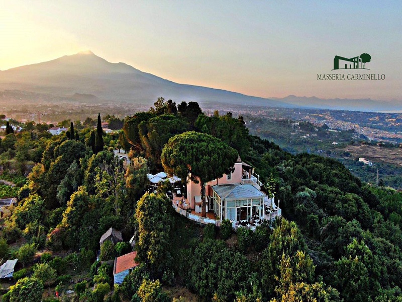 Masseria Carminello la vista dall'alto - Foto: Pagina Facebook