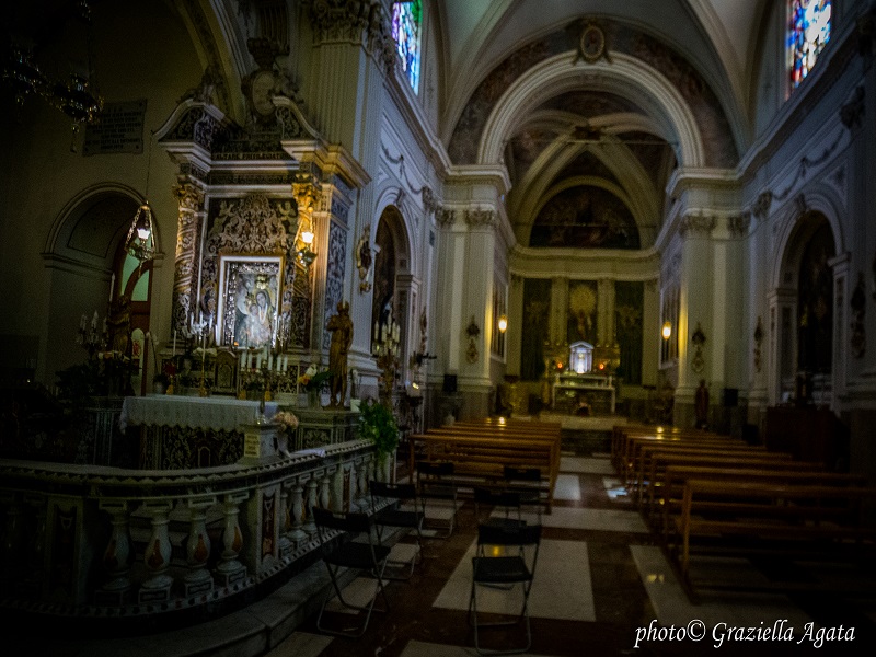 Navata centrale del Santuario - Foto: Graziella Agata