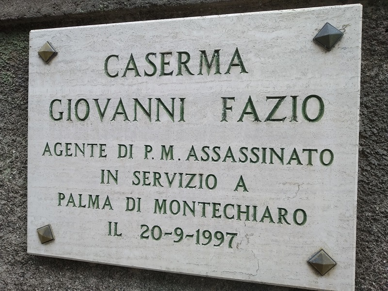 Targa Polizia municipale- Foto: Cavaleri Francesca Agata