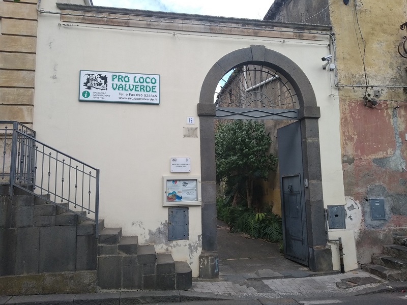 Proloco: l'ngresso sito in Corso Vittorio Emanuele -Foto: Cavaleri Francesca Agata