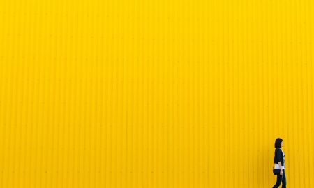 Regione Gialla: un muro tutto giallo - Foto: Pixabay