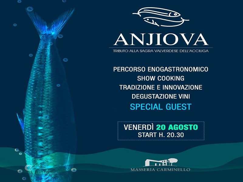 Anjiova: la locandina dell'Evento- Foto: pagina Facebook