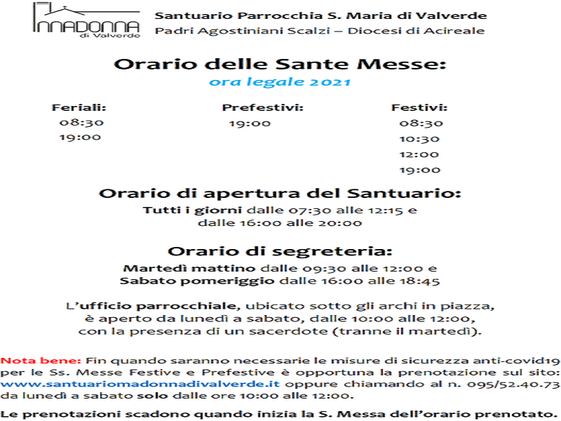 Eventi 23 24ottobre- Locandina in Chiesa- Foto: Pagina Facebook del Santuario