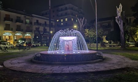 Fontana Piazza del Santuario Valverde