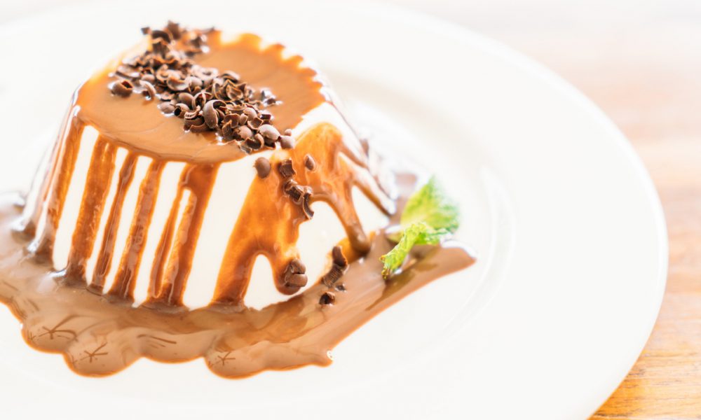 panna cotta - Chocolate Panna Cotta