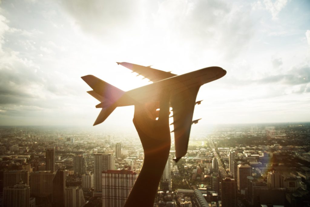 viajar a Italia - Avión
