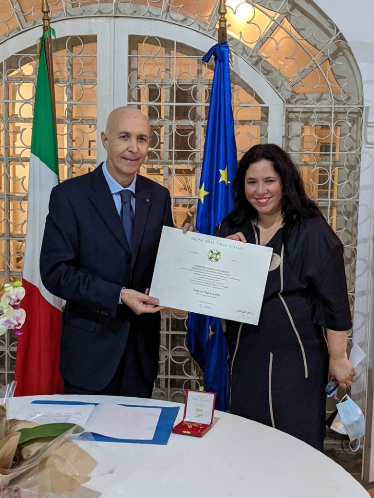 Ordine della Stella d’Italia - Patricia Aloy
