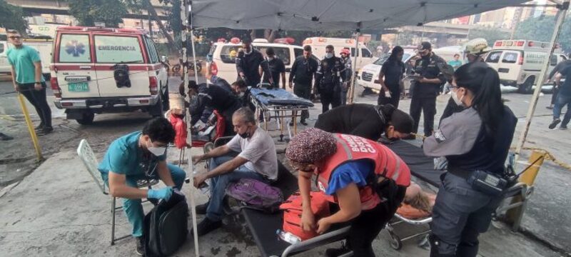 incendio en Cine Cittá - Equipo De Urgencias