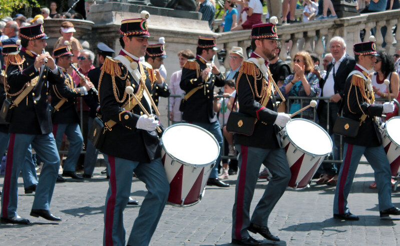 Unificación de Italia - Desfile En Roma