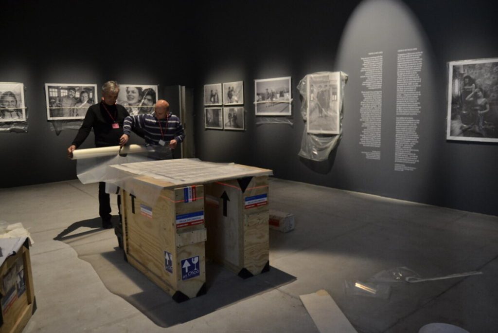 59ª Bienal de Venecia - Montaje