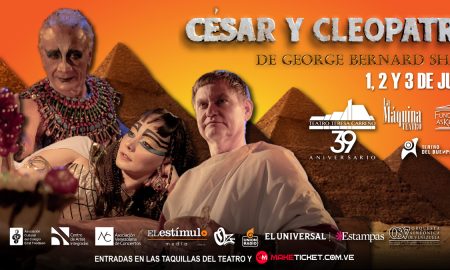 estreno de César y Cleopatra - Flyer