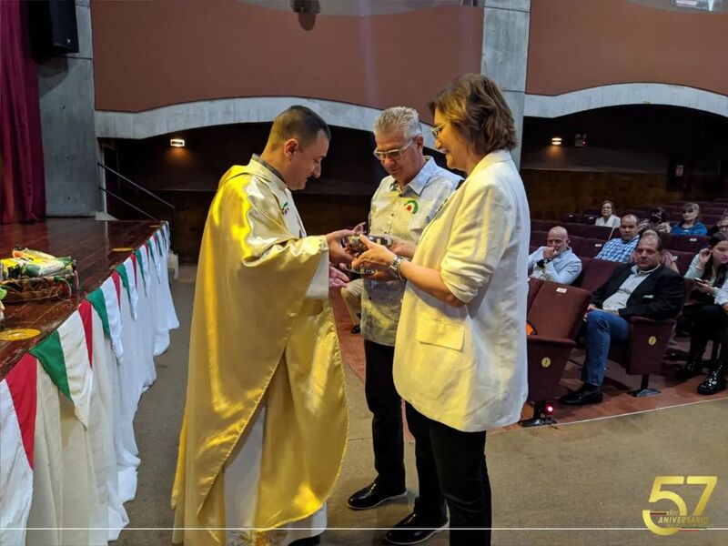 aniversario de la Casa Italia de Maracay - Eucaristia