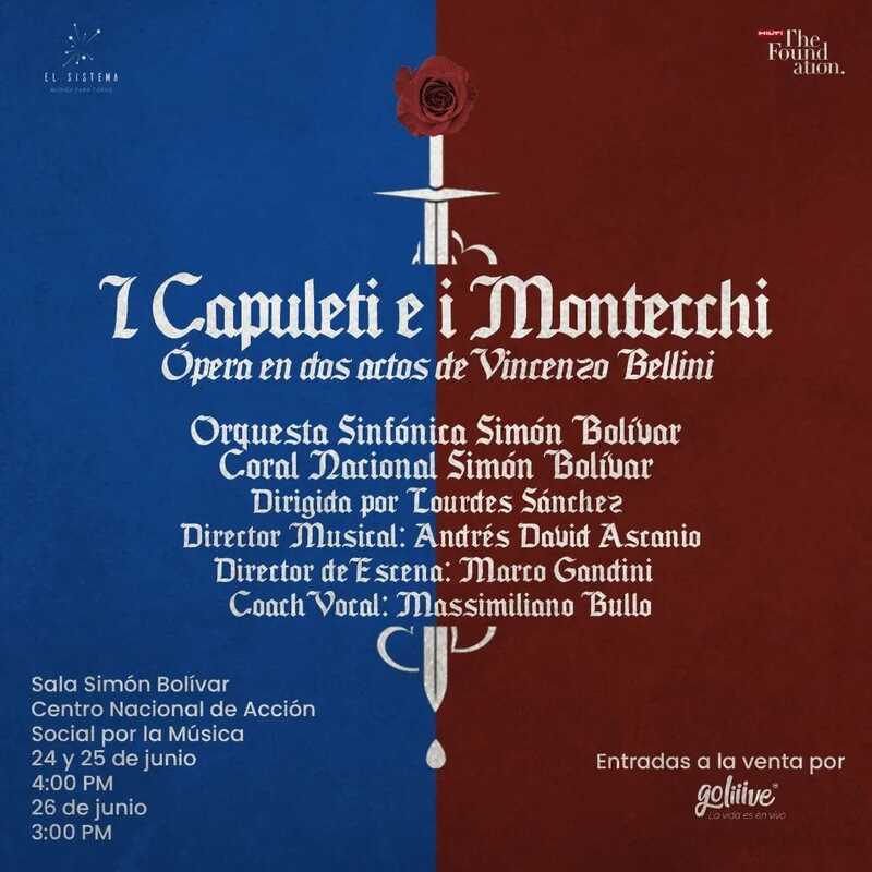 Capuleti e i Montecchi - Flyer Promocional
