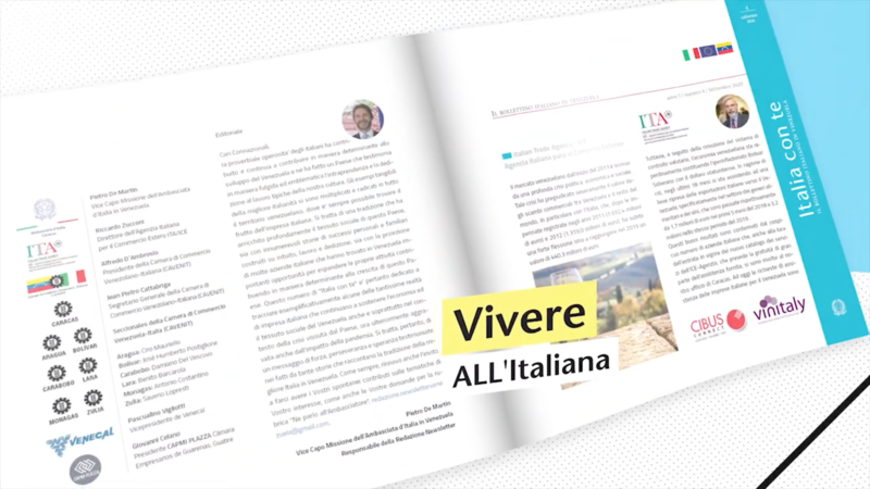 Italia con te - Portada Italia Con Te