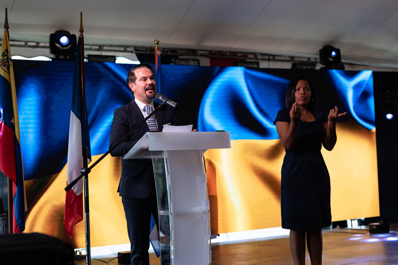 día nacional de Francia -  Embajador Romain Nadal2
