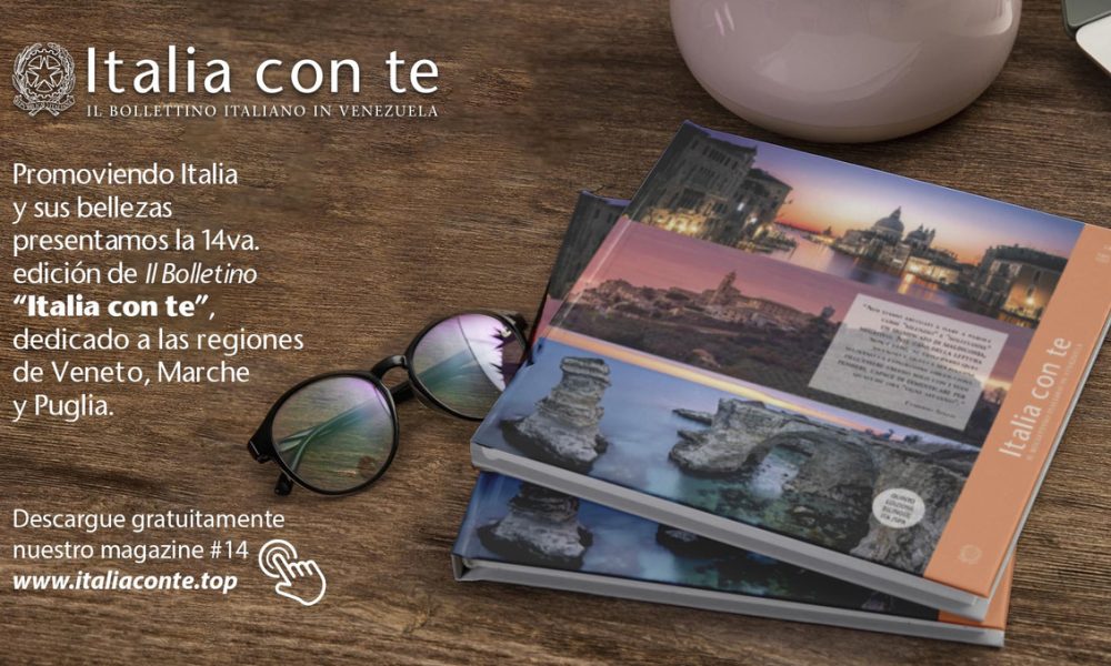 14va. edición de Italia con te - Portada Italia Con Te