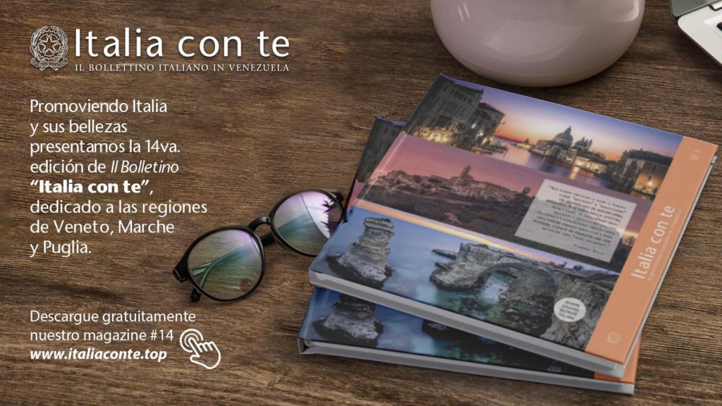 14va. edición de Italia con te - Portada Italia Con Te