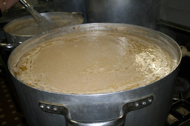 Bagna cauda - Preparación Bagna Cauda