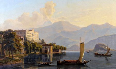 Lago de Como - Lago De Como Pintura